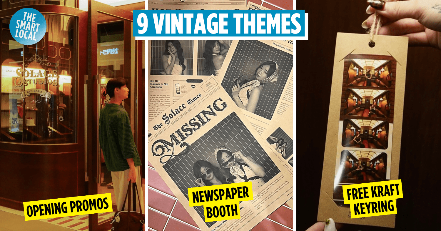 This Homegrown Photobooth Brand Has Just Opened A New Outlet At The Cathay, Featuring Vintage Themes