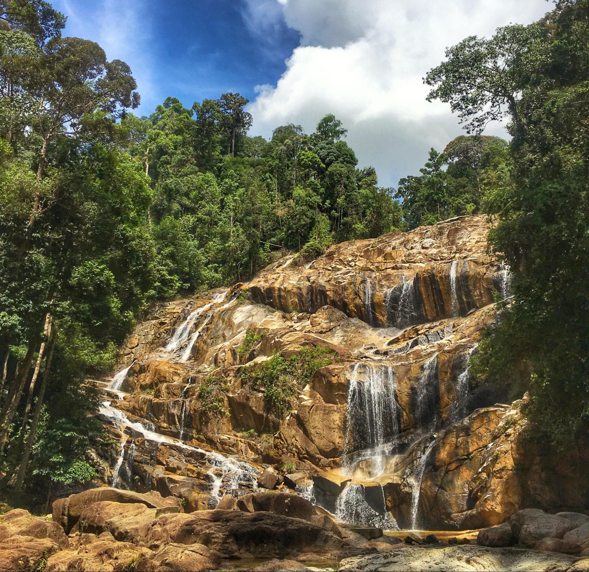 sungai pandan waterfall