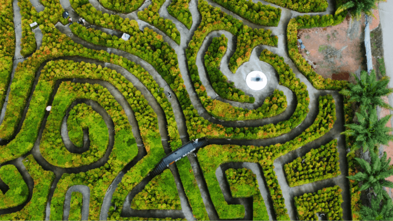 Malaysian towns - pd maze