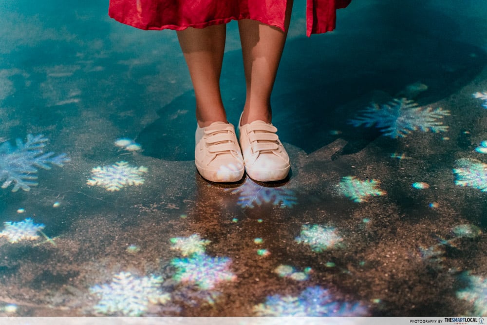 mandai festive wild-erland - snowflakes