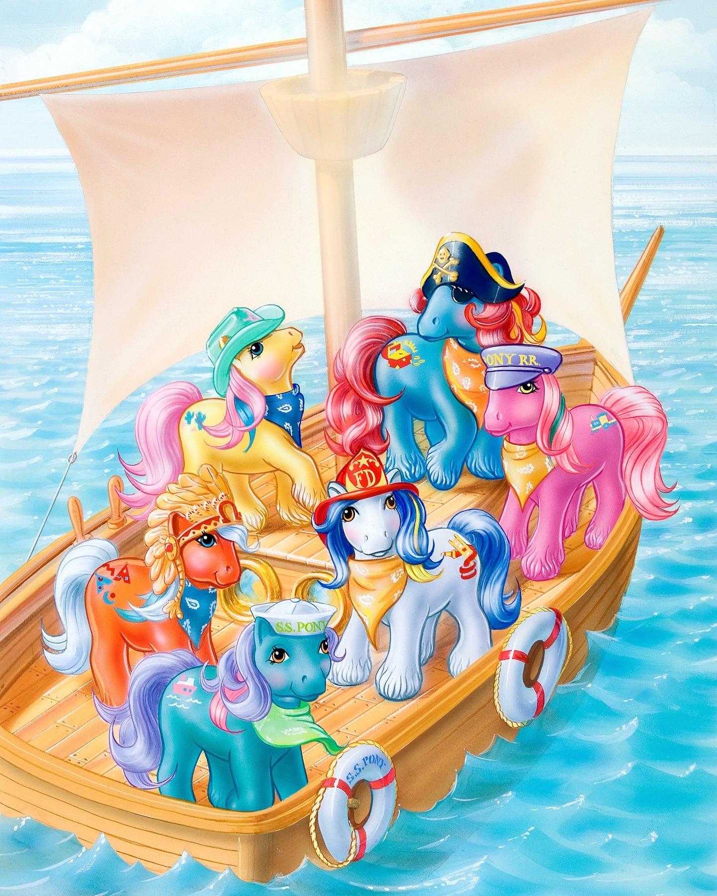 petals of friendship floral fantasy gardens by the bay - original my little pony