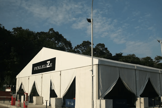 PickeliZe sheltered pickleball courts