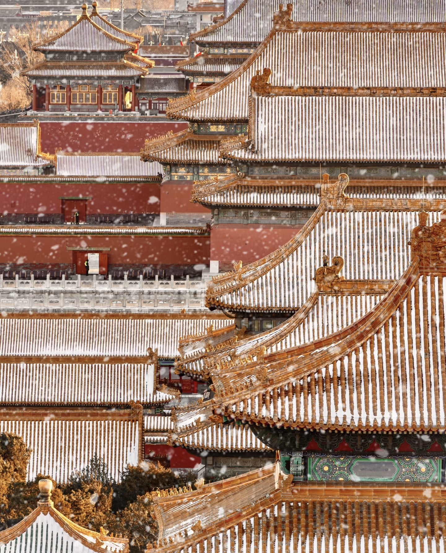 winter destinations china - forbidden city 