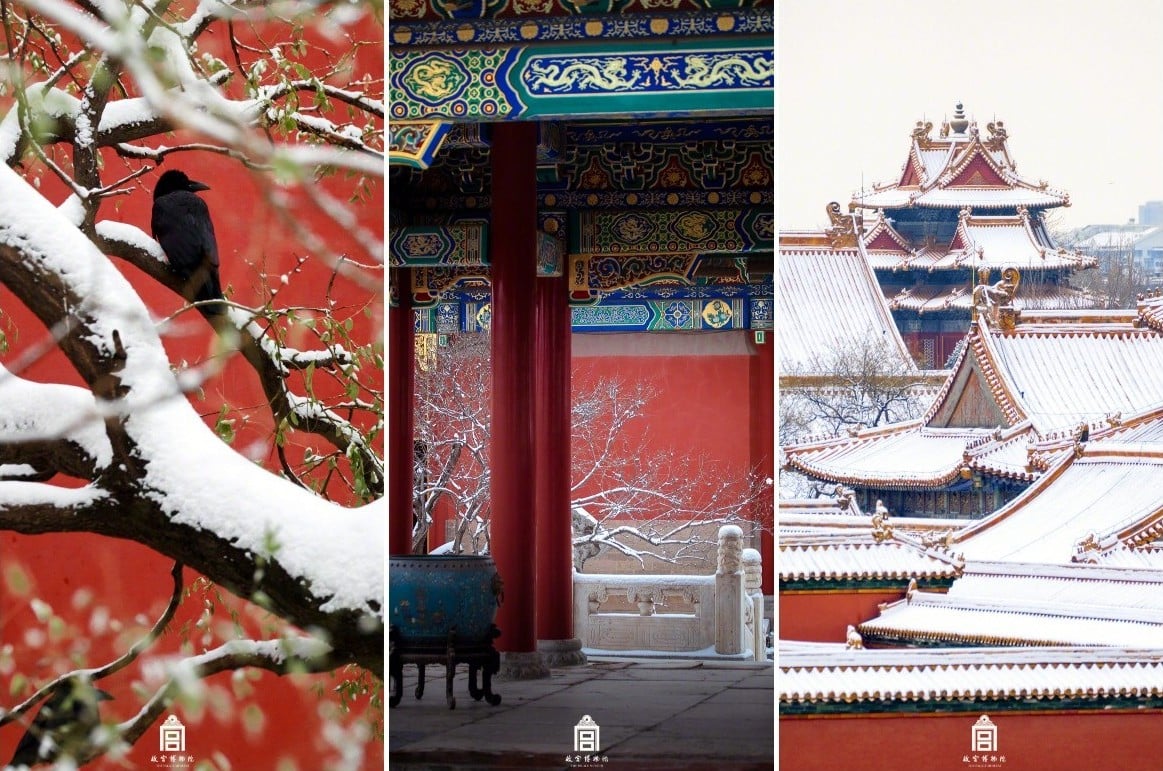 winter destinations china - forbidden city details
