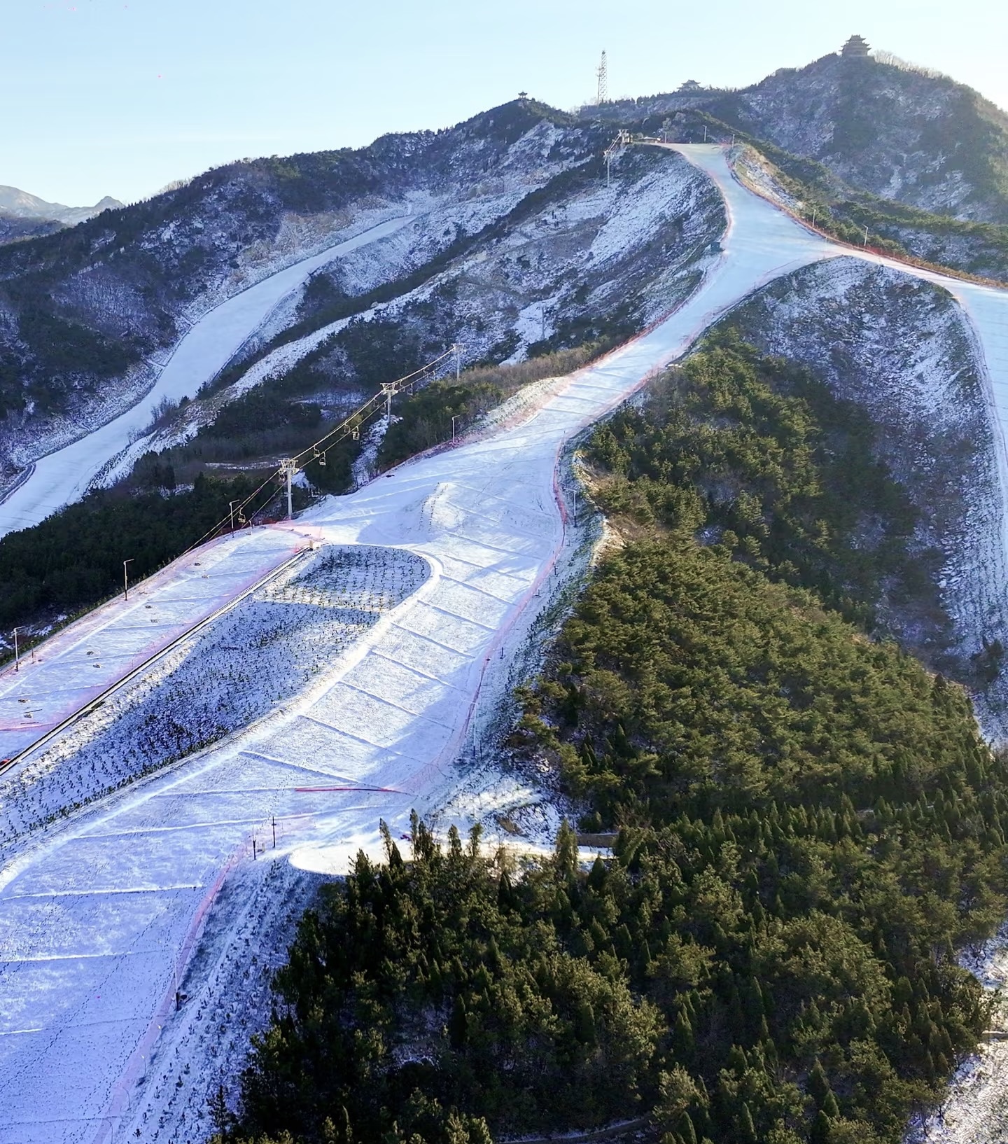Nanshan ski village slopes