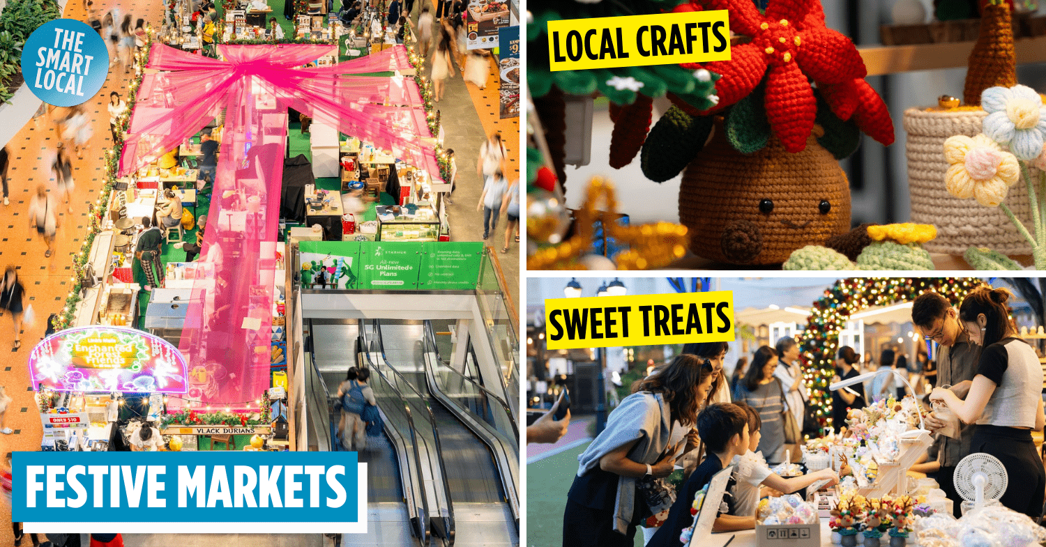13 Christmas Markets In Singapore To Visit This December For Festive Food & Handmade Gifts