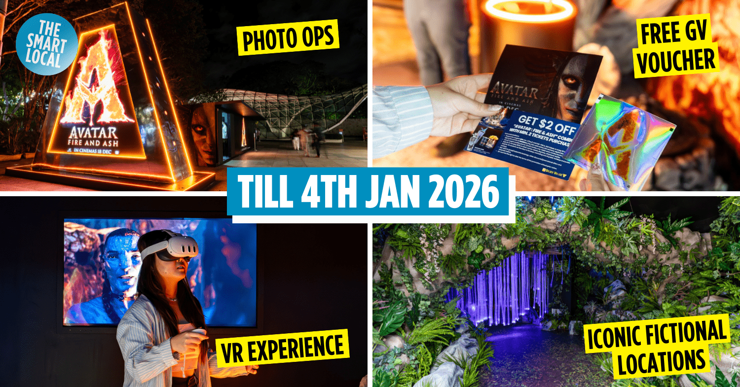 There’s An Avatar-Themed Immersive Experience At Plaza Sing, With Free Stickers & GV Vouchers To Cop