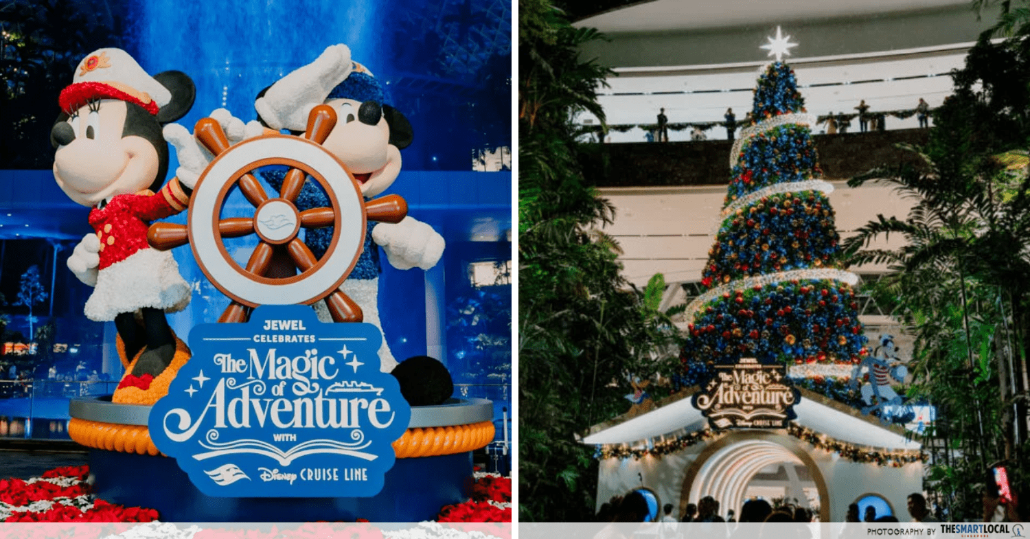 Disney Cruise Changi Festive Village at Jewel