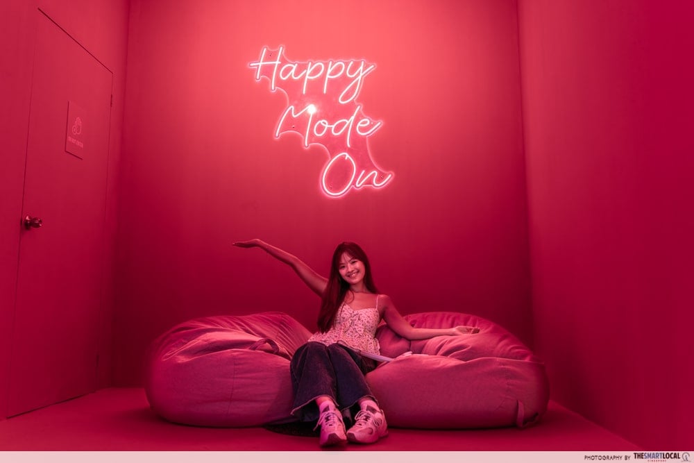 Dopamine Land entrance photo op