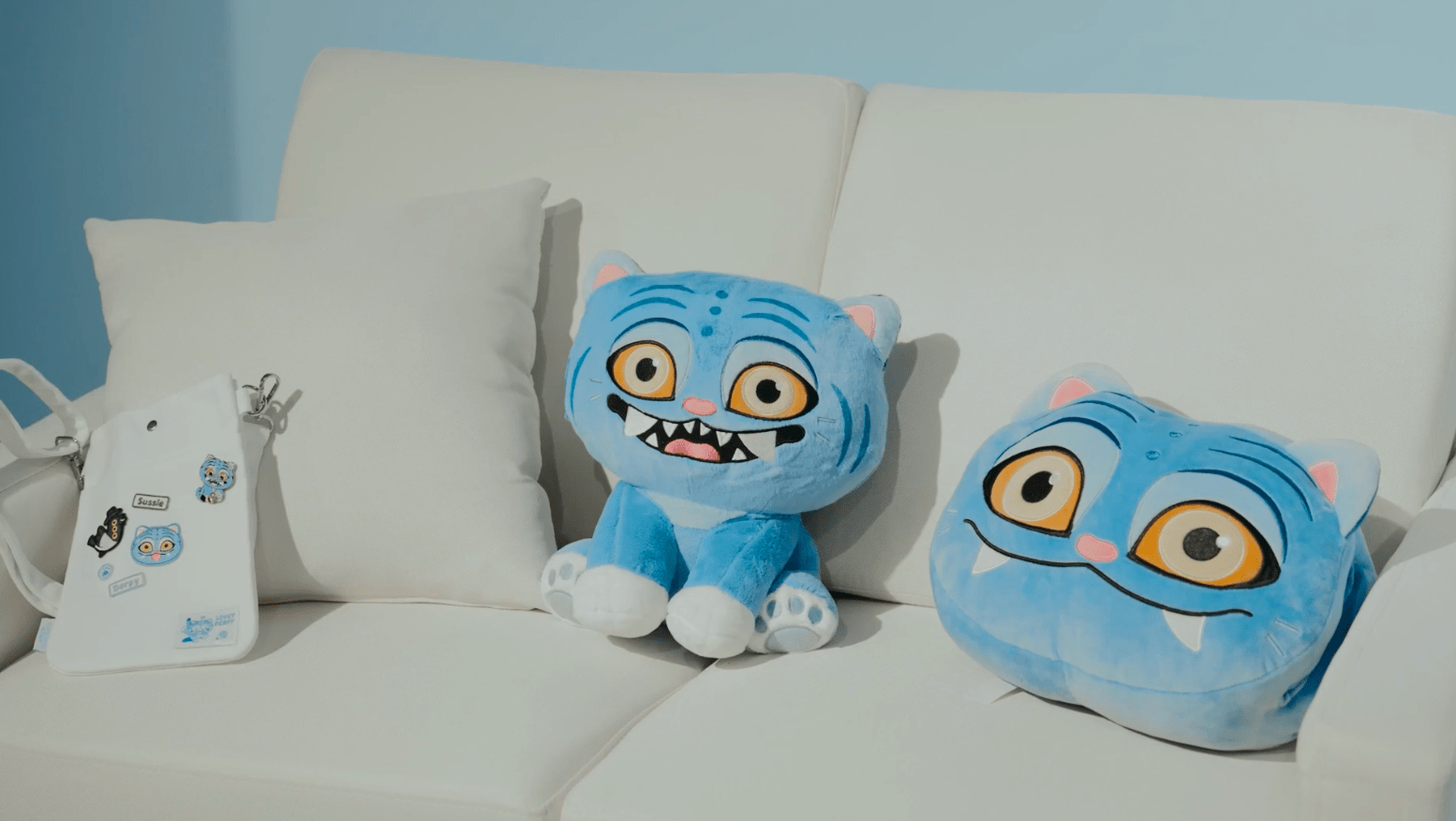 KPop Demon Hunters Singapore pop-up - plushies