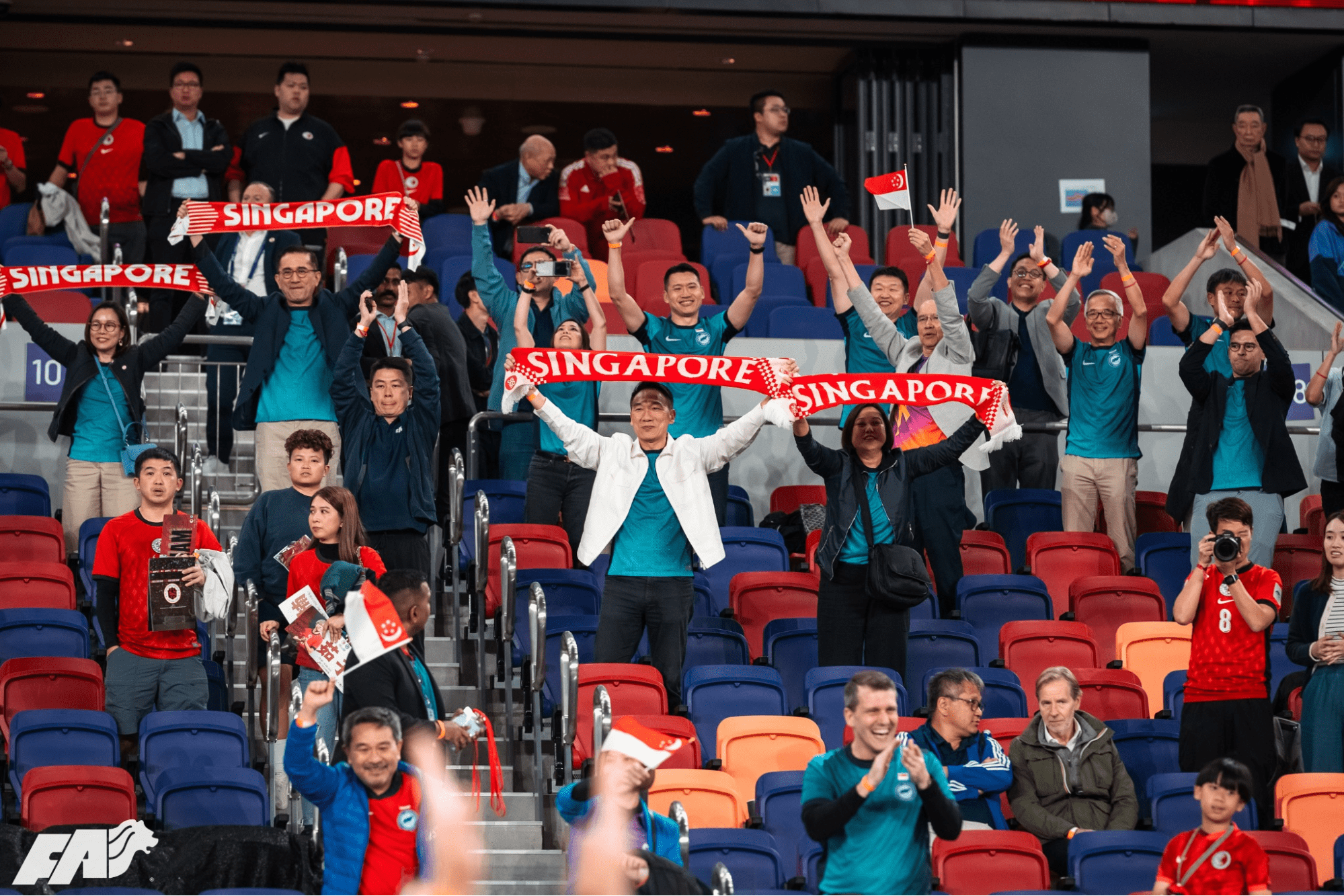 Football supporters in HK