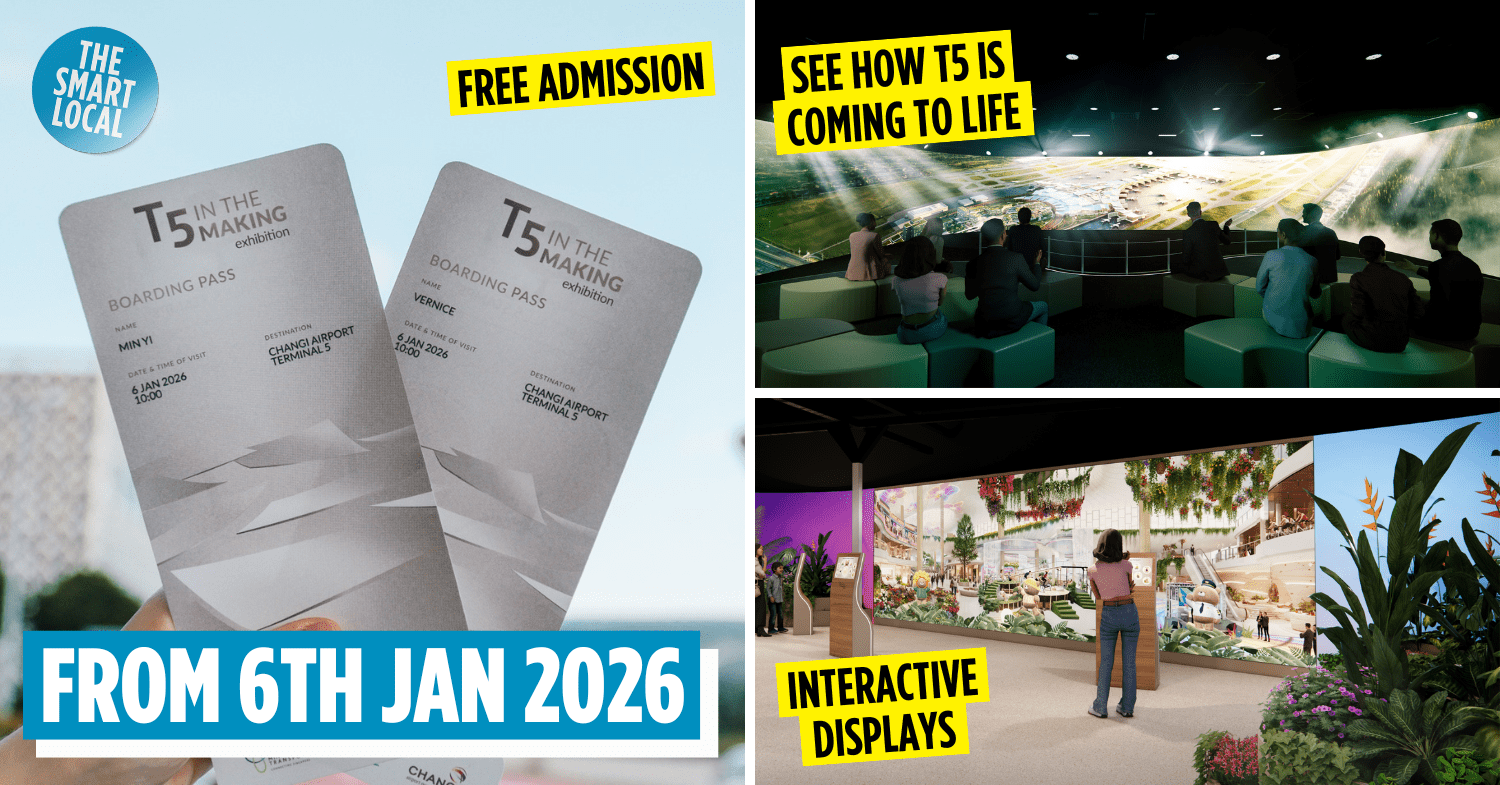 There’s A New Exhibition At Changi Airport Where You Can Get A Sneak Peek At The Upcoming Terminal 5