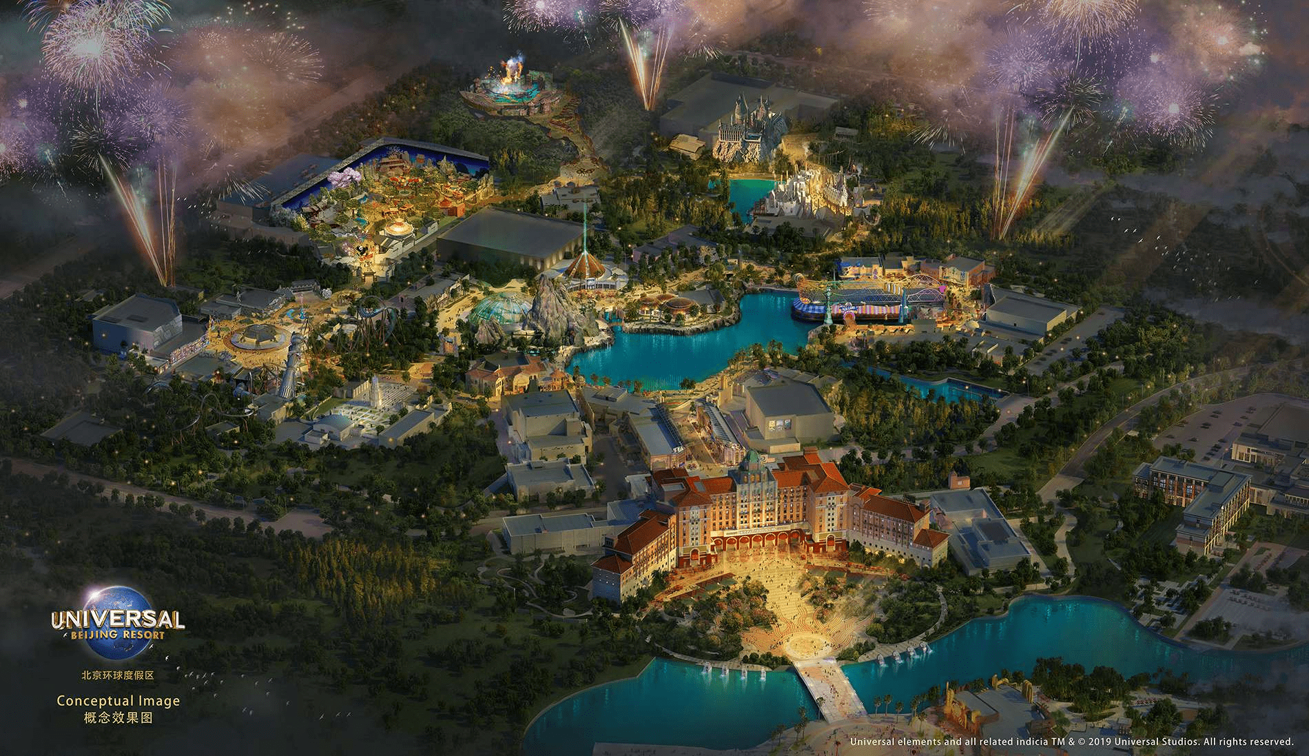 Universal Studios Beijing - overview