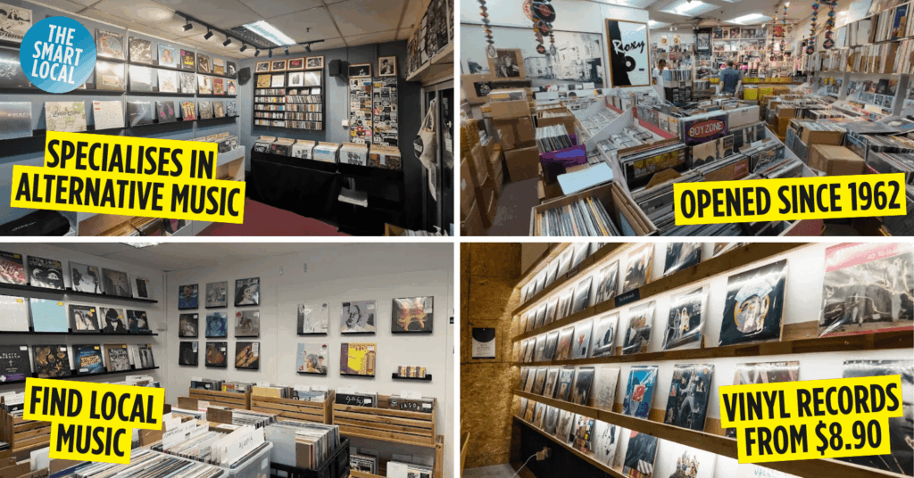 Vinyl Record Stores In Singapore