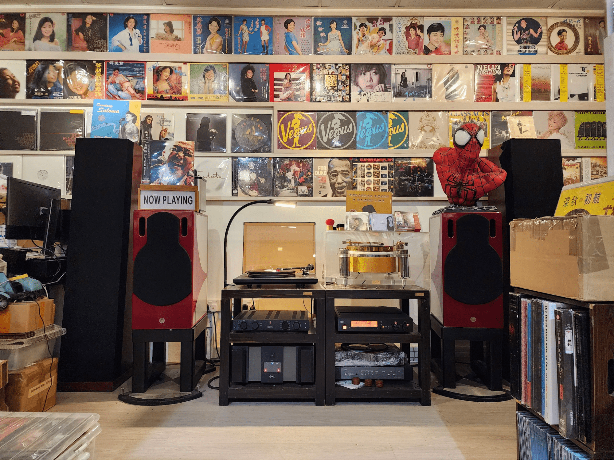 Vinyl Record Stores In Singapore - Roxy Disc House Sound System