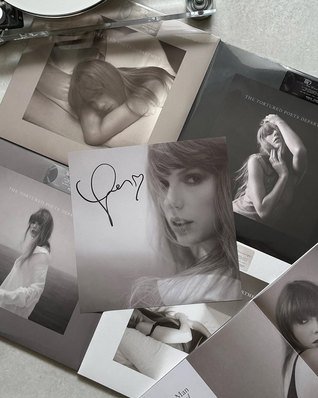 Vinyl Record Stores In Singapore - Signed Taylor Swift Record