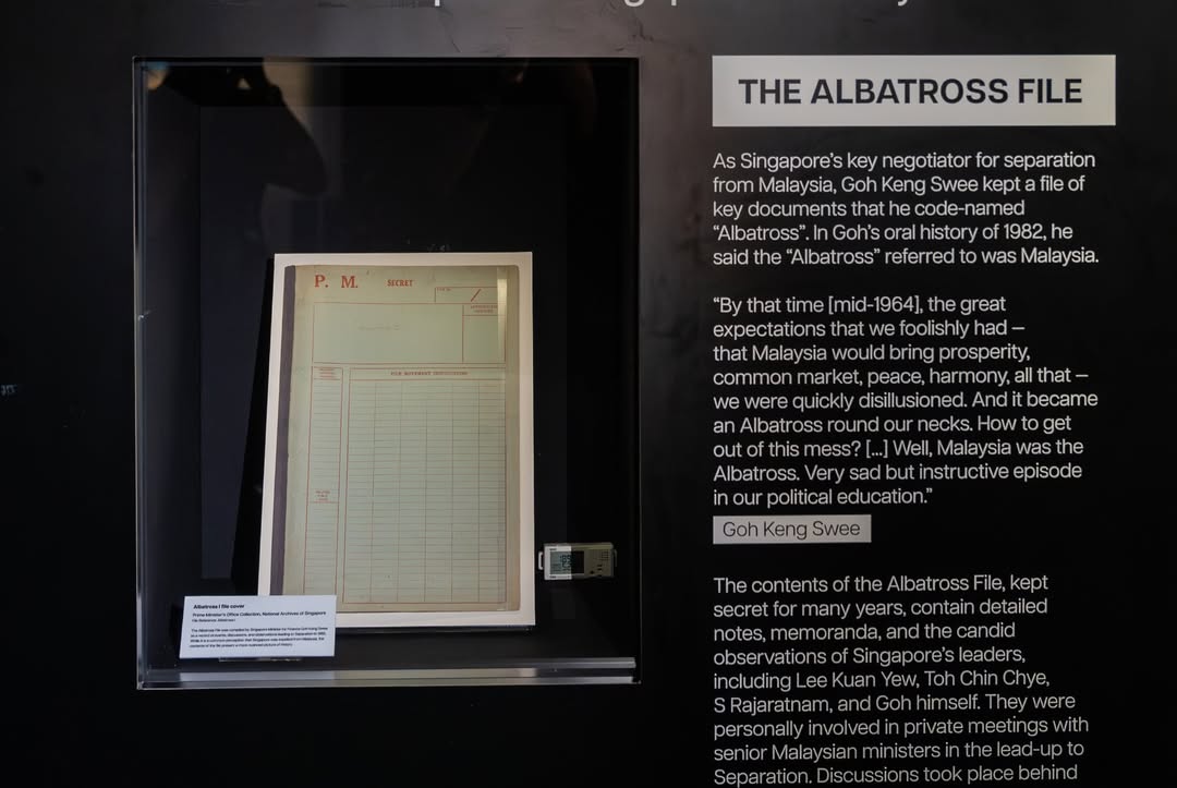 a page from the Albatross File