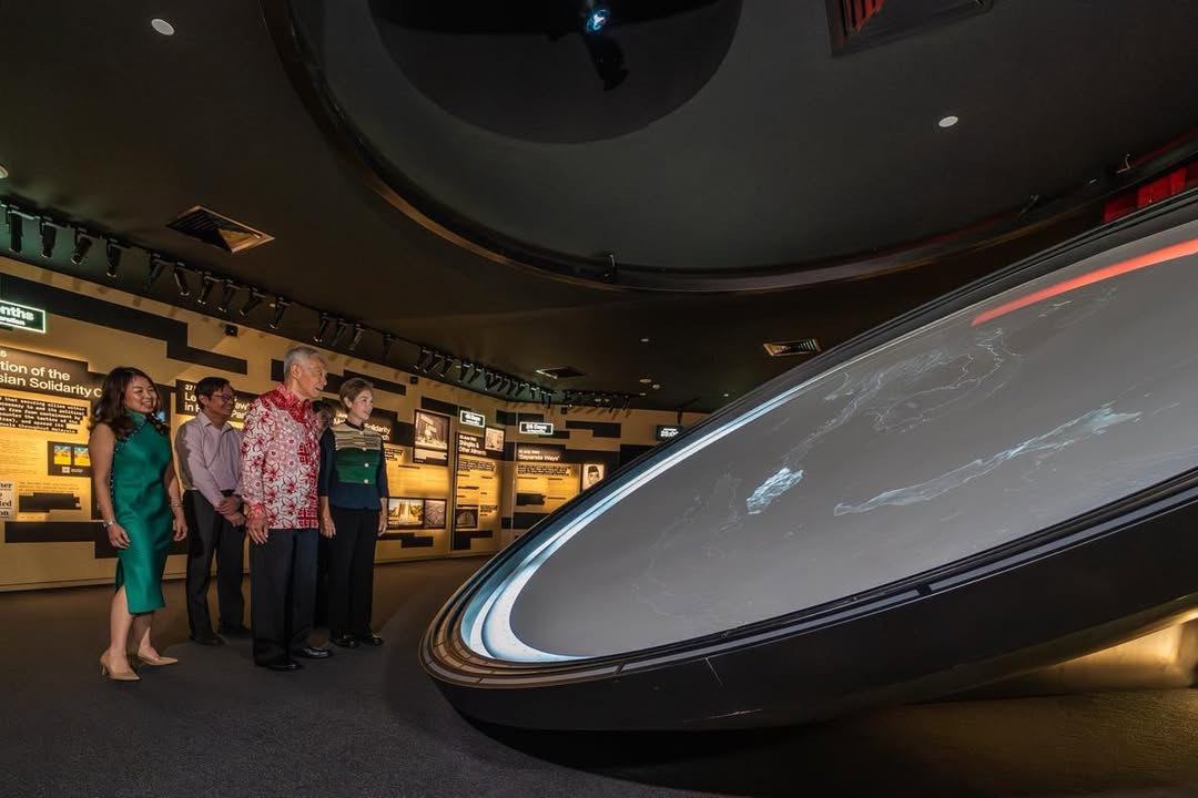 albatross file exhibition - opening ceremony with Former Prime Minister Lee Hsien Loong