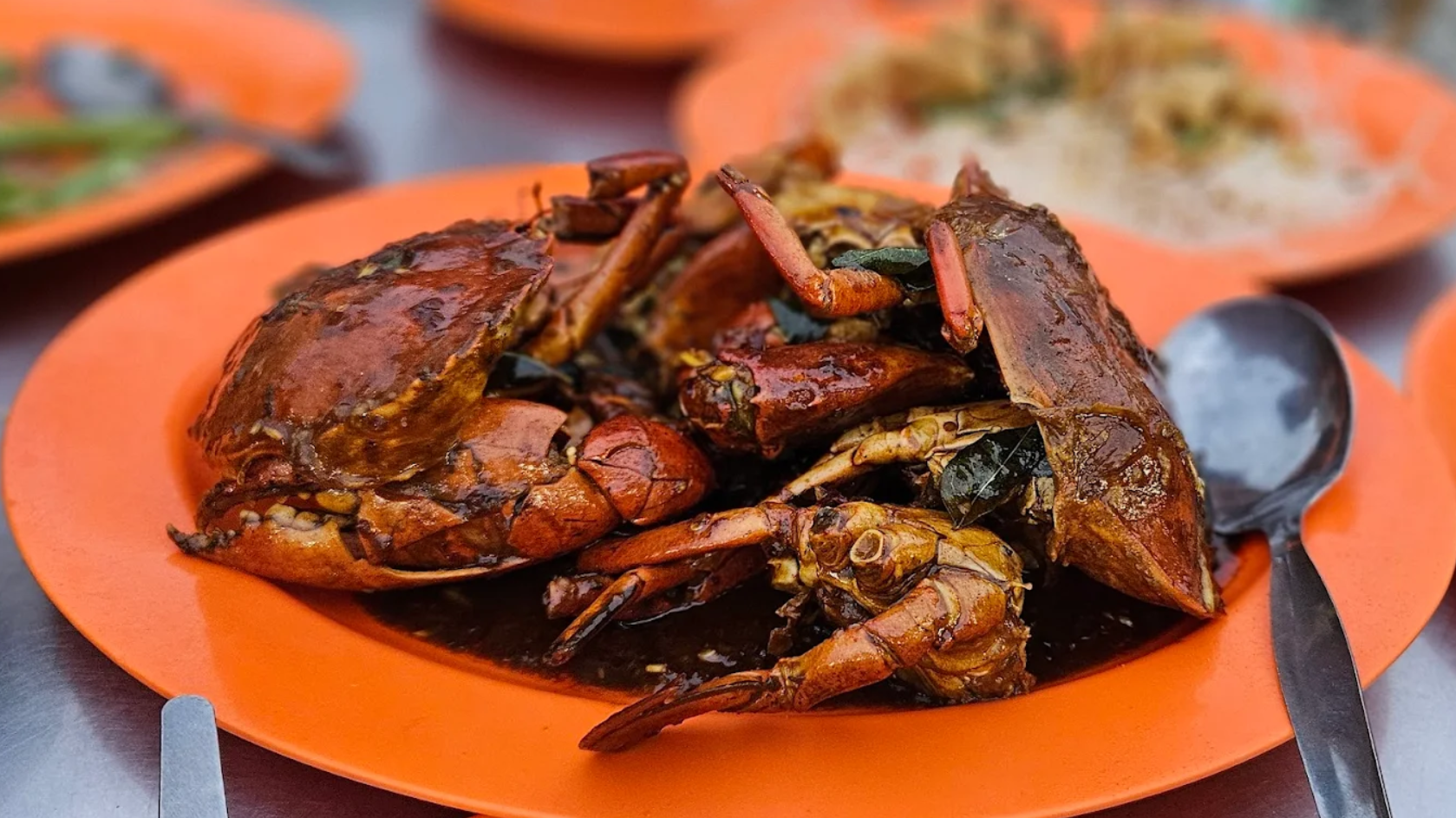 black pepper crab at chua kee seafood restaurant in gelang patah