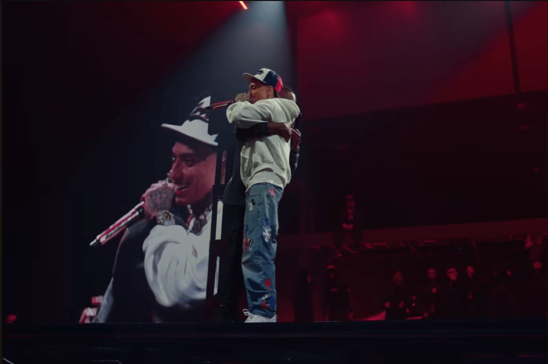 still from his No Introductions music video