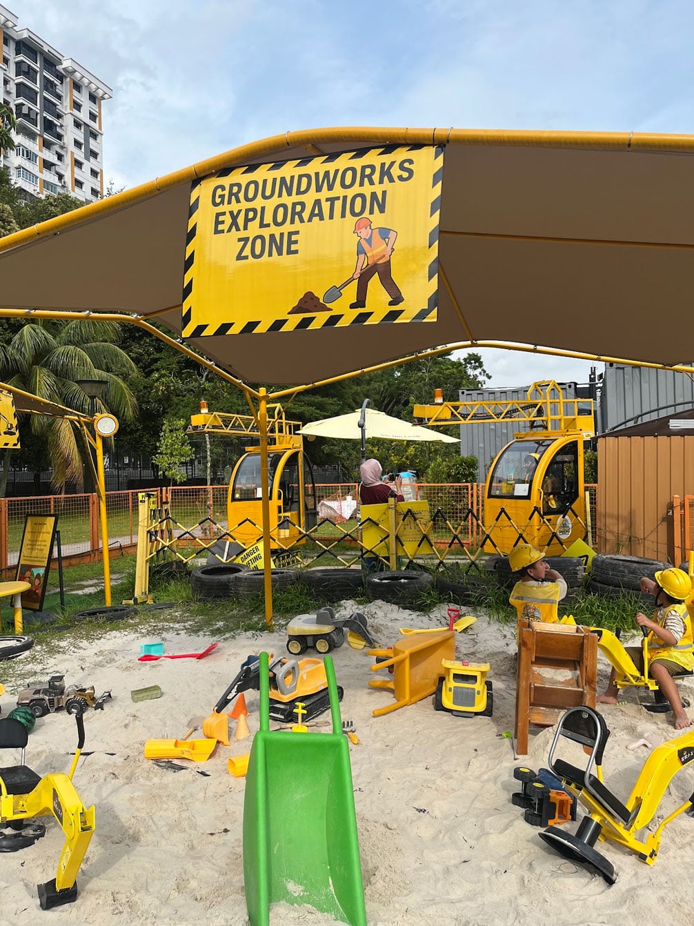 dig dig land - family activities to do in singapore