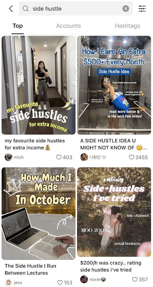 Popular side hustles in Singapore - what is a side hustle?