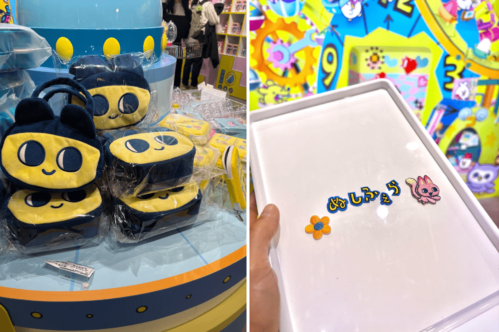 Tamagotchi Factory, Tokyo - DIY merch stations