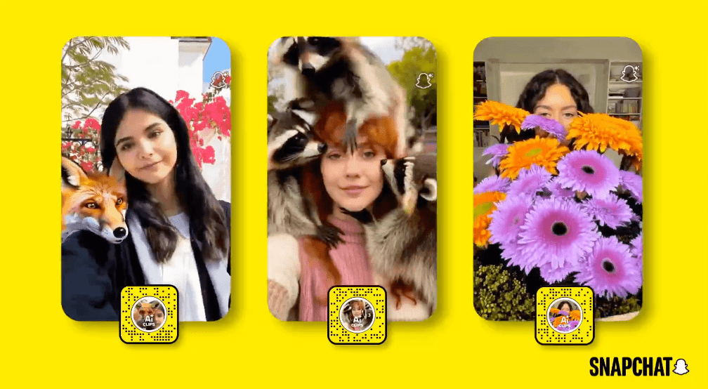 AI tools on social media & other platforms - Imagine Lens by Snapchat (1)