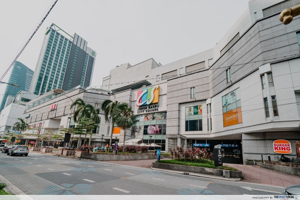 Johor Bahru City Square in JB - Johor Bahru City Square Mall exterior 