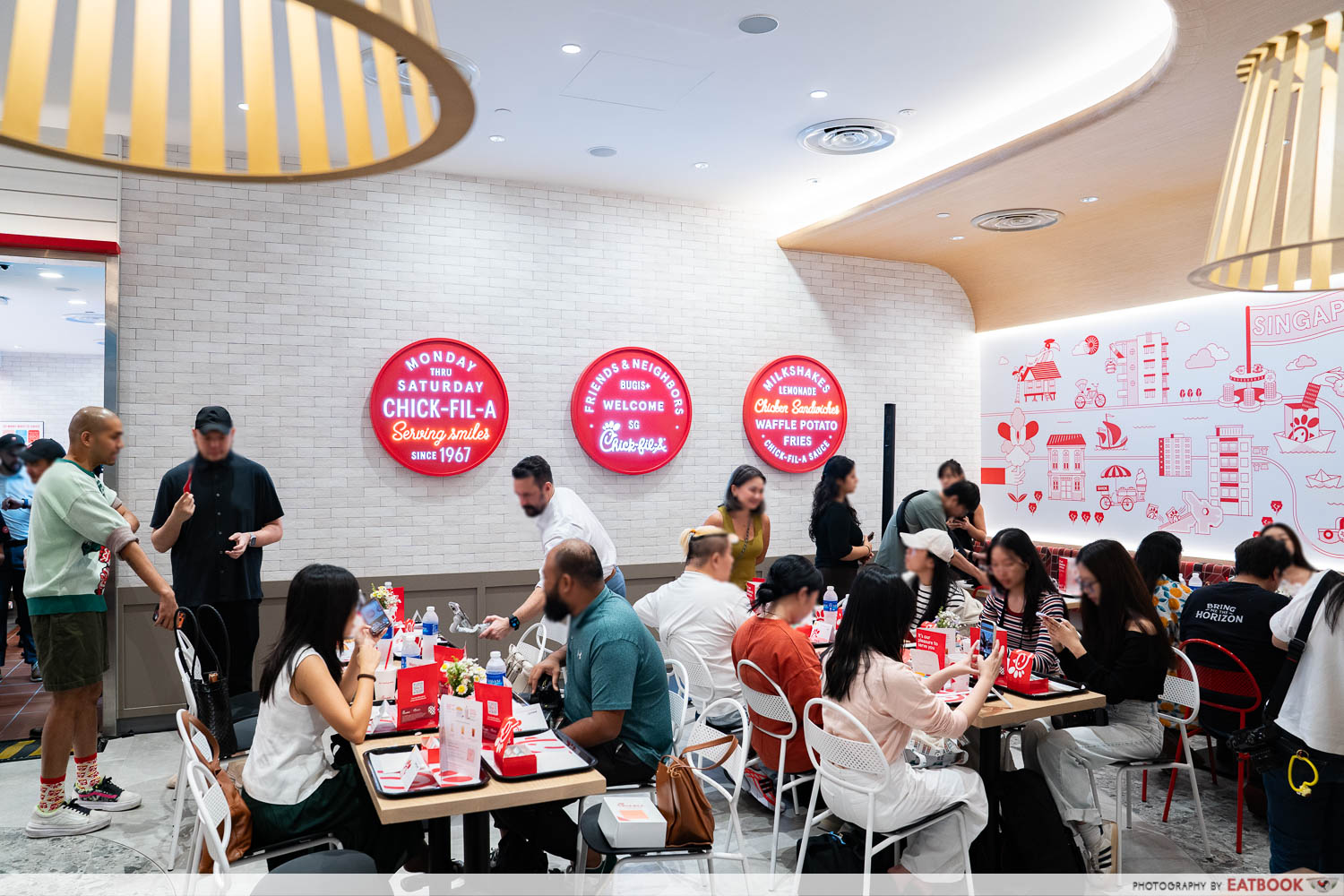Chick-fil-A interior