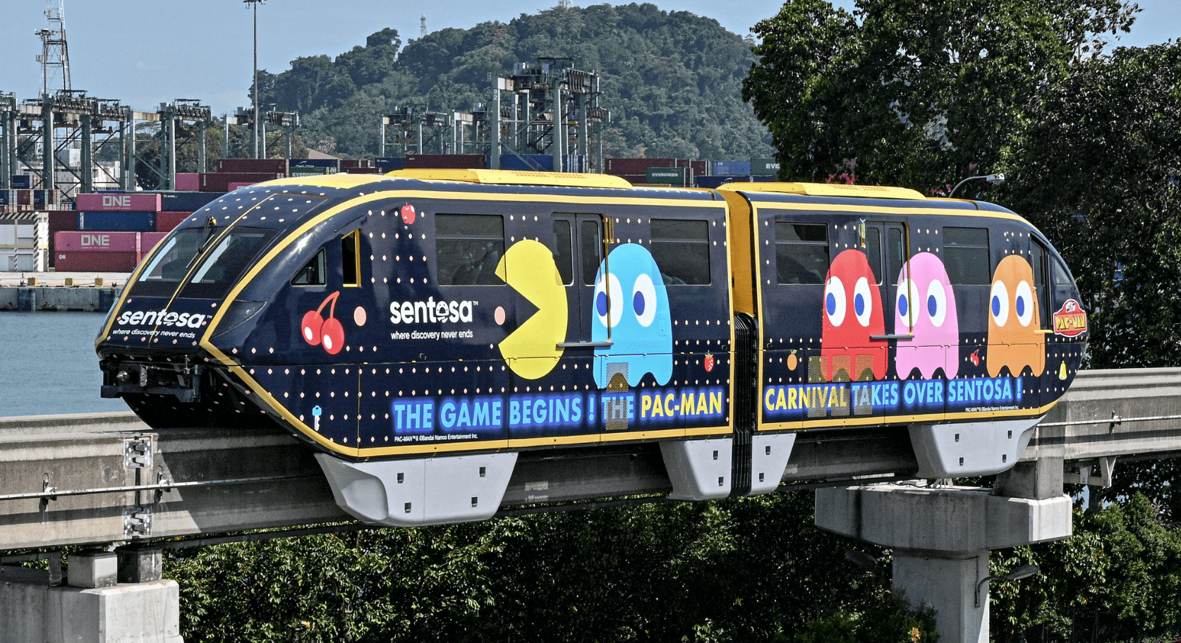 PAC MAN train