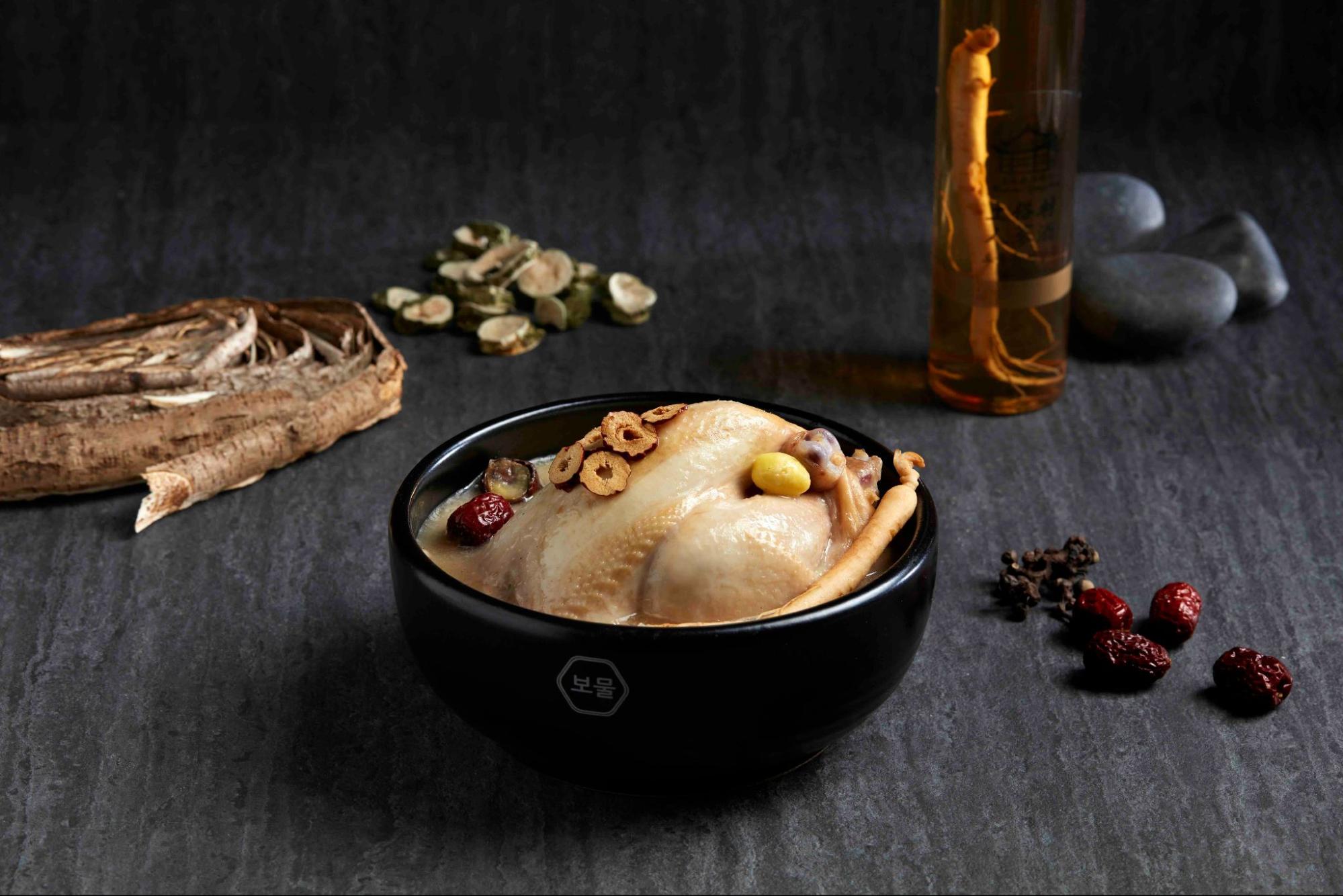 Korean ginseng chicken