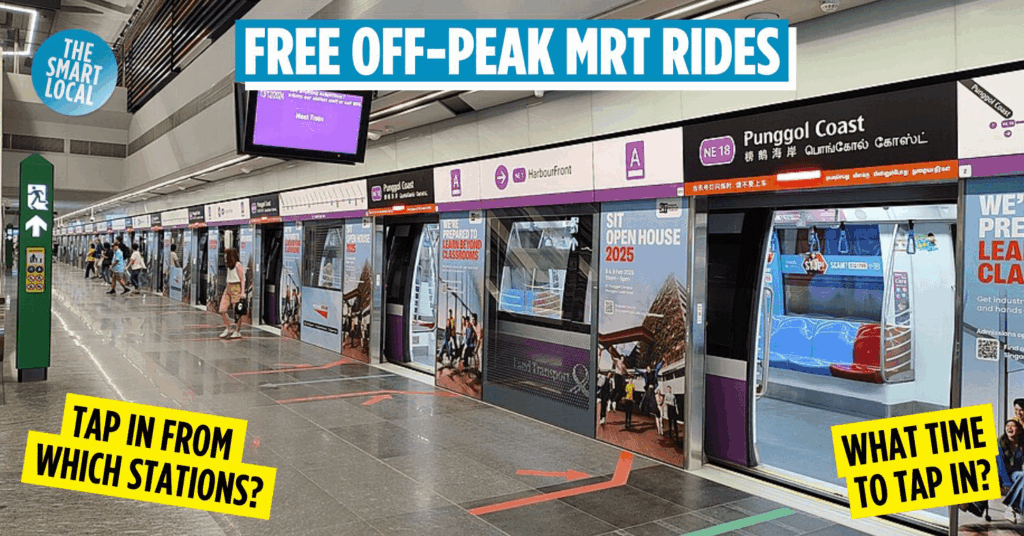 Free & discounted MRT rides - cover
