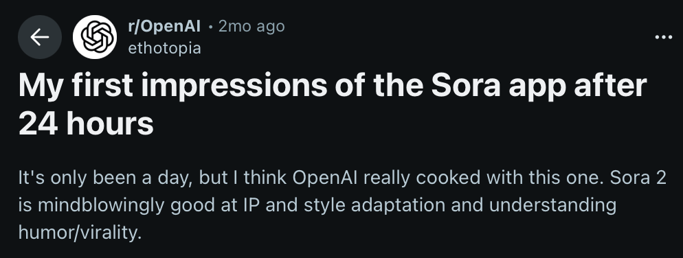 AI tools on social media & other platforms - Sora by OpenAI (3)