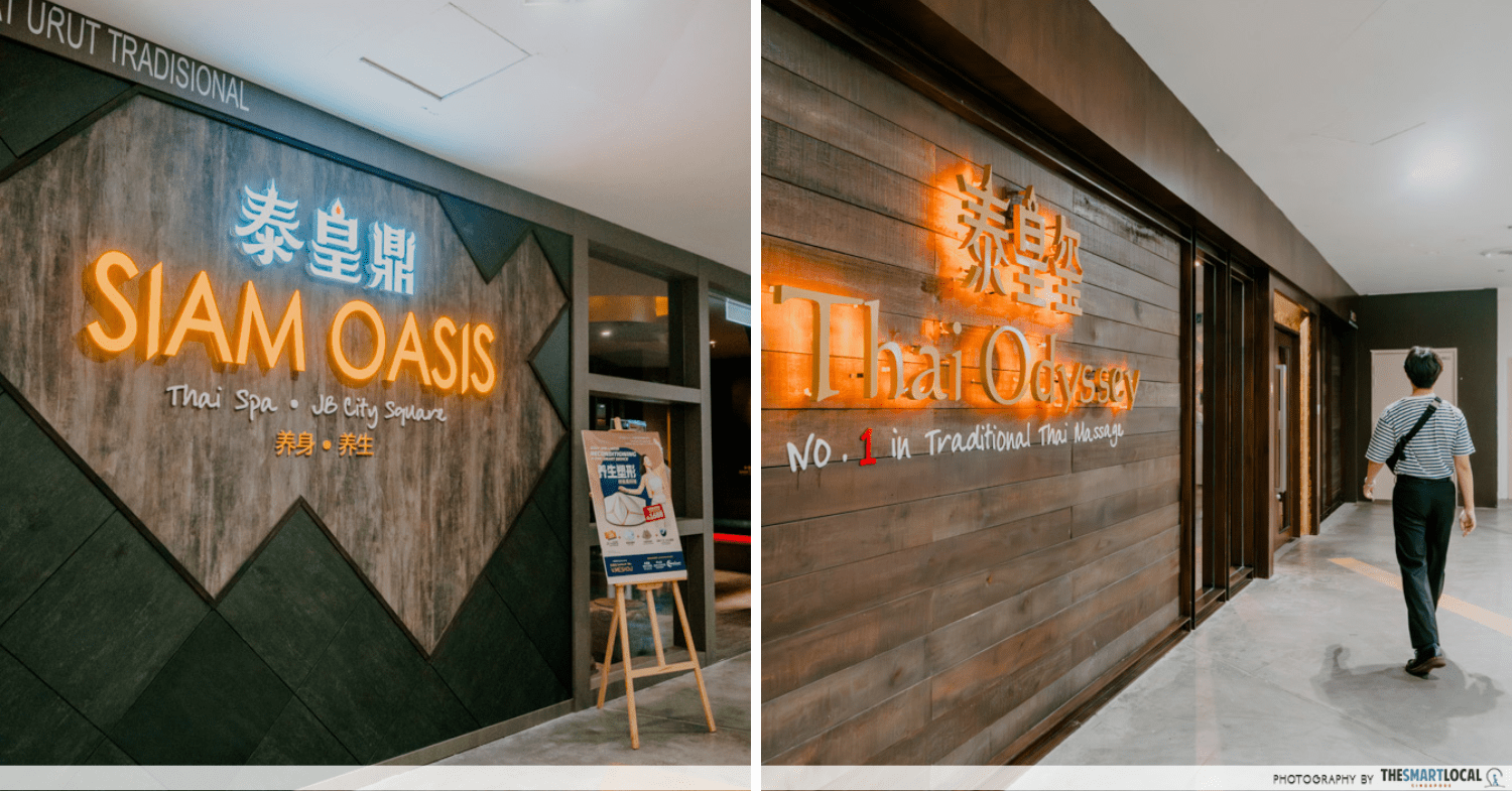 What to do at JB City Square Mall - Siam Oasis & Thai Odyssey 