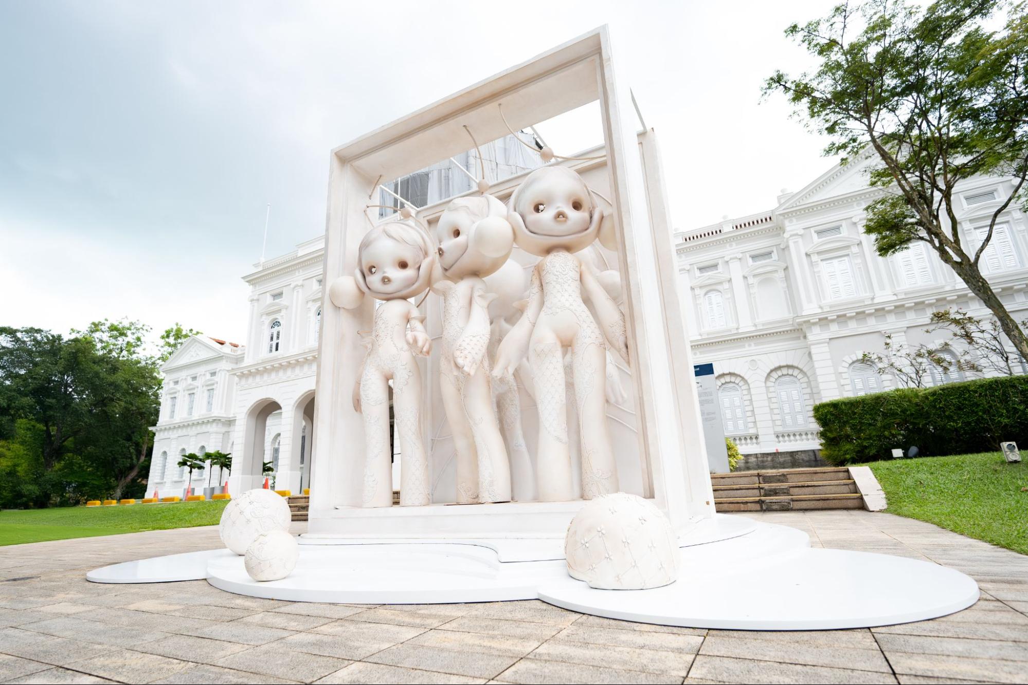 SKULLPANDA sculptures