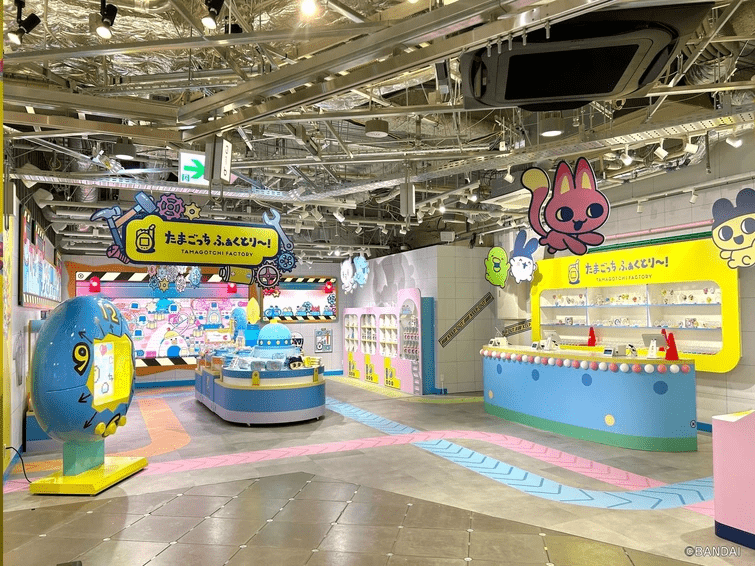 Tamagotchi Factory, Tokyo - interior
