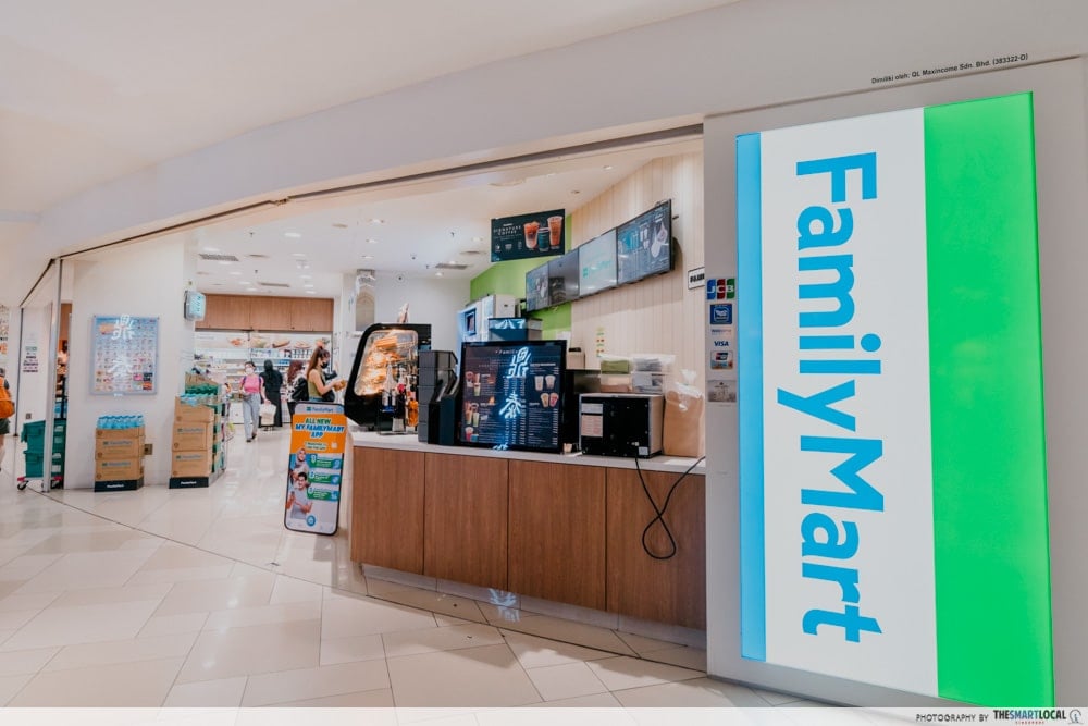 What to eat & shop at JB City Square Mall - FamilyMart
