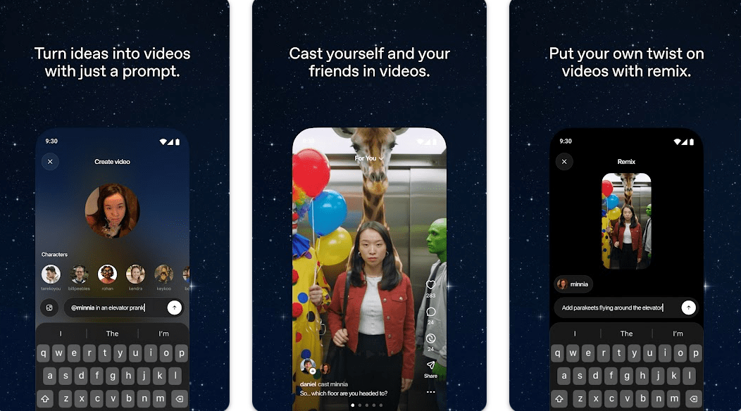 AI tools on social media & other platforms - Sora by OpenAI (2)