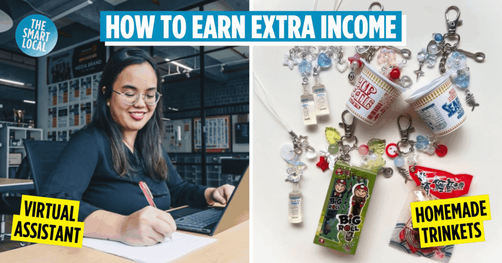 Popular side hustles in Singapore - cover