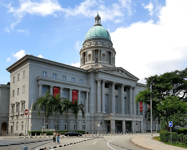 National Gallery Singapore in the morning
