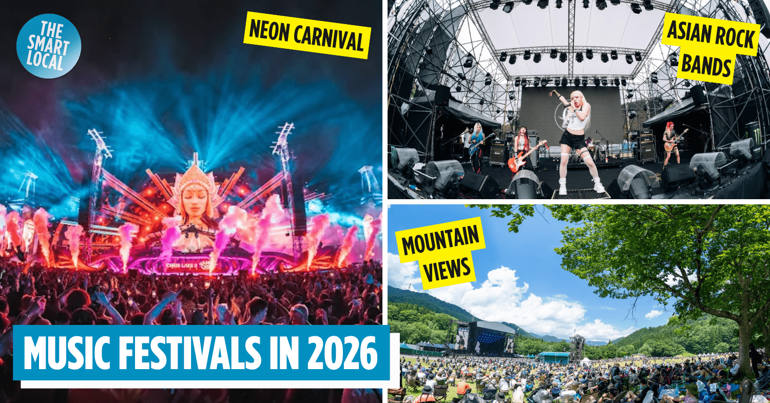 9 Upcoming Music Festivals In Asia Happening In 2026, For Fans Who’ll Travel To Catch A Vibe
