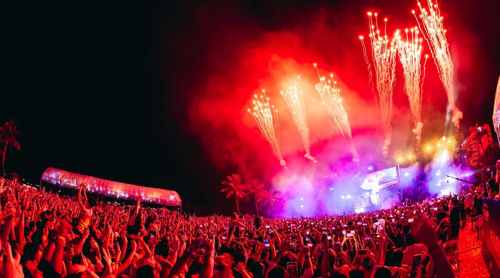 new year fireworks - siloso beach