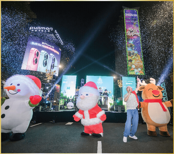 orchard road christmas - live performance