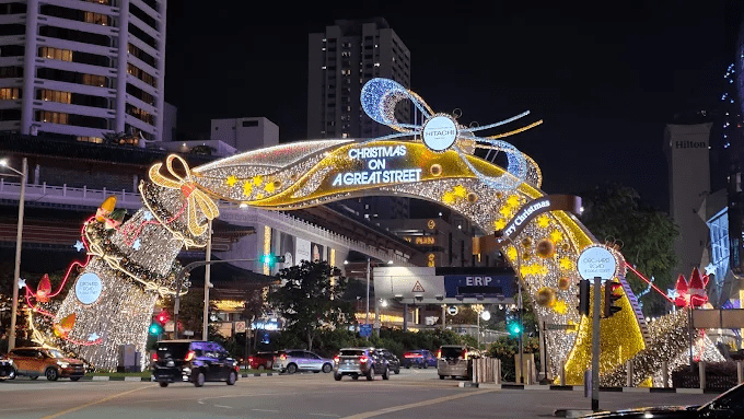 orchard road christmas - The Glittering Archway for Christmas on A Great Street 2025