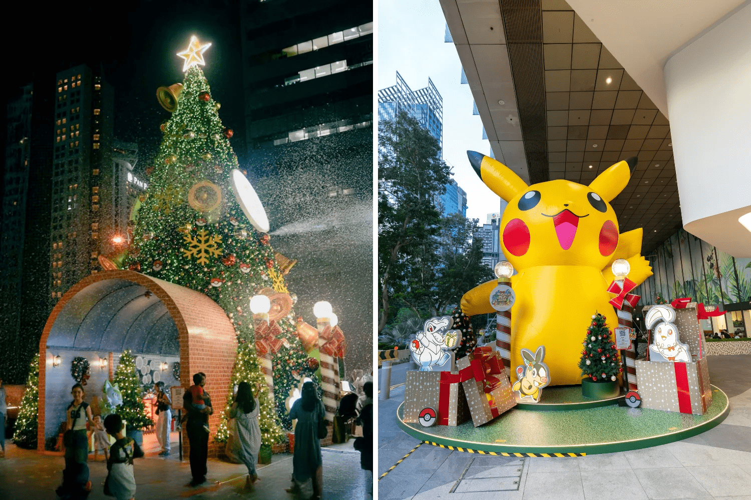 place to see snow in sg for free - suntec city