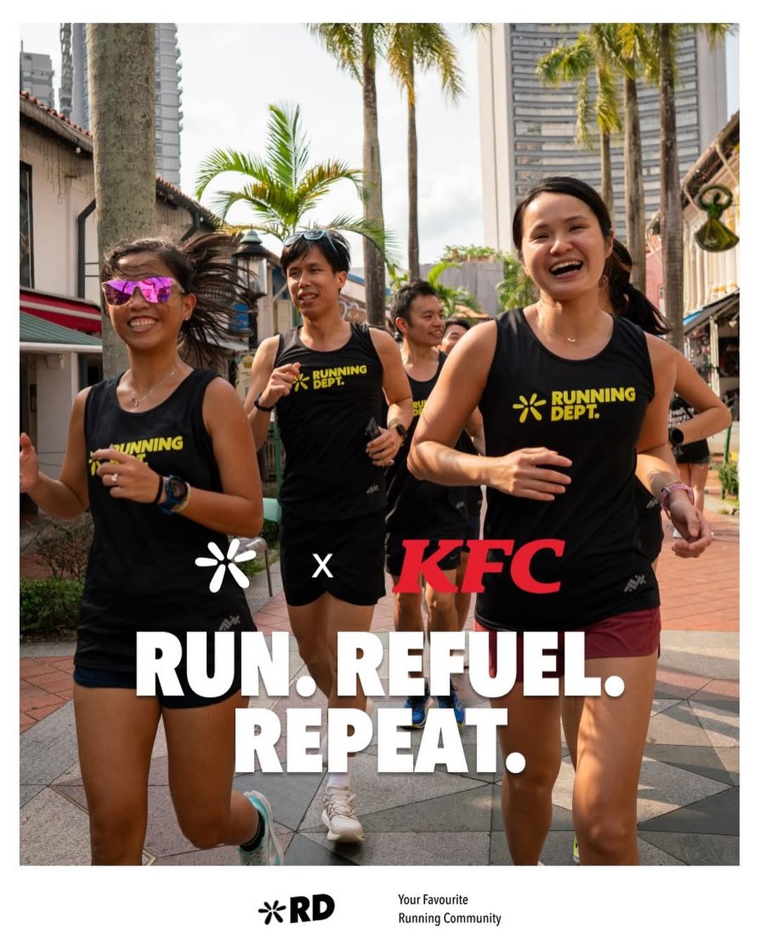 running clubs singapore - Running Department