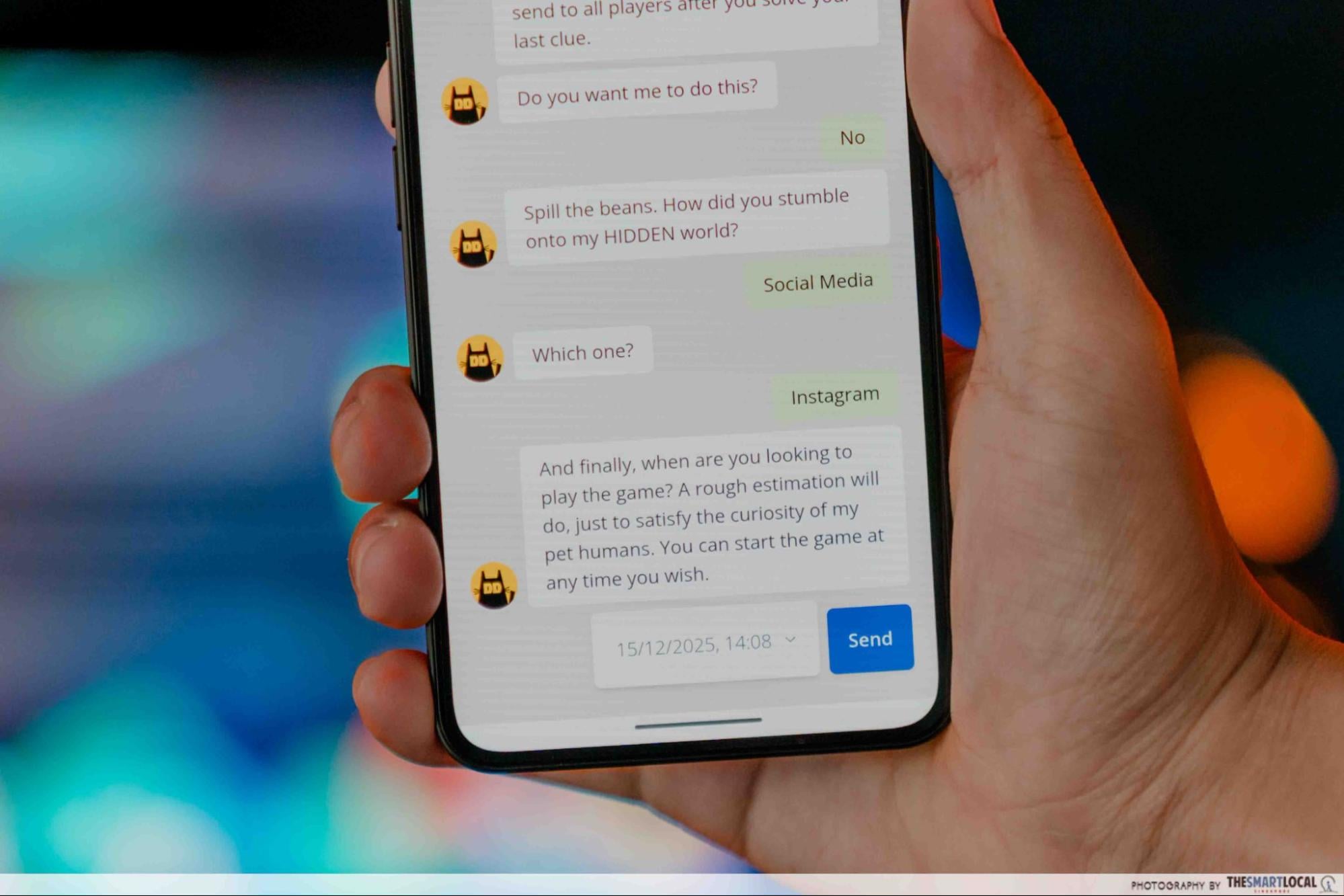 singapore discovery centre operation broken oath - ai chatbot