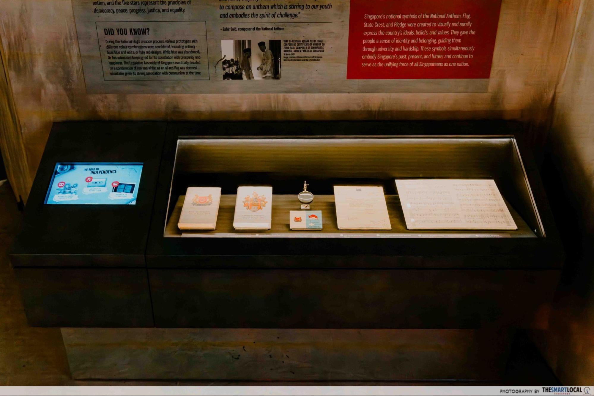 singapore discovery centre operation broken oath - artefacts