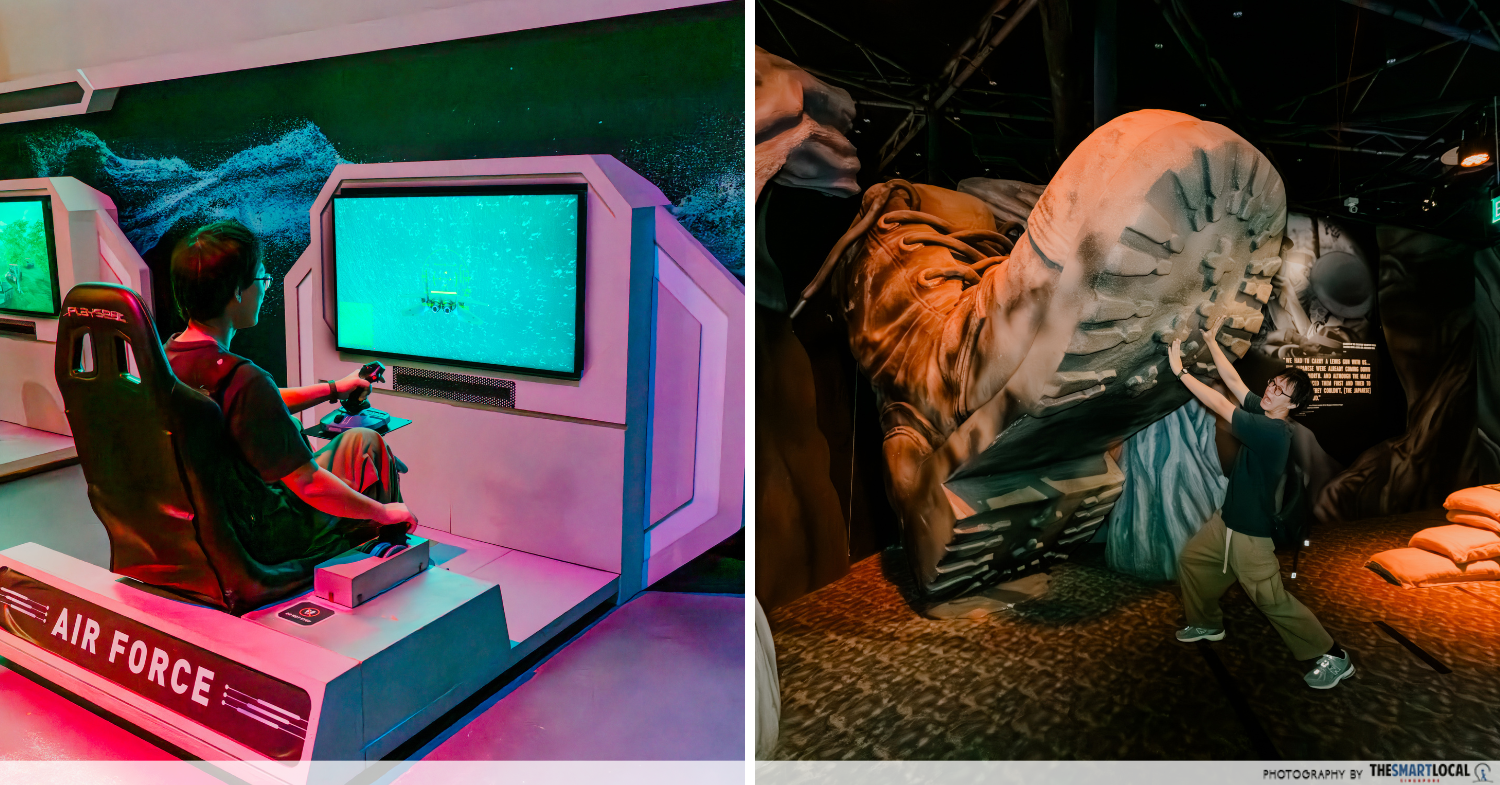 singapore discovery centre operation broken oath - flight simulator game